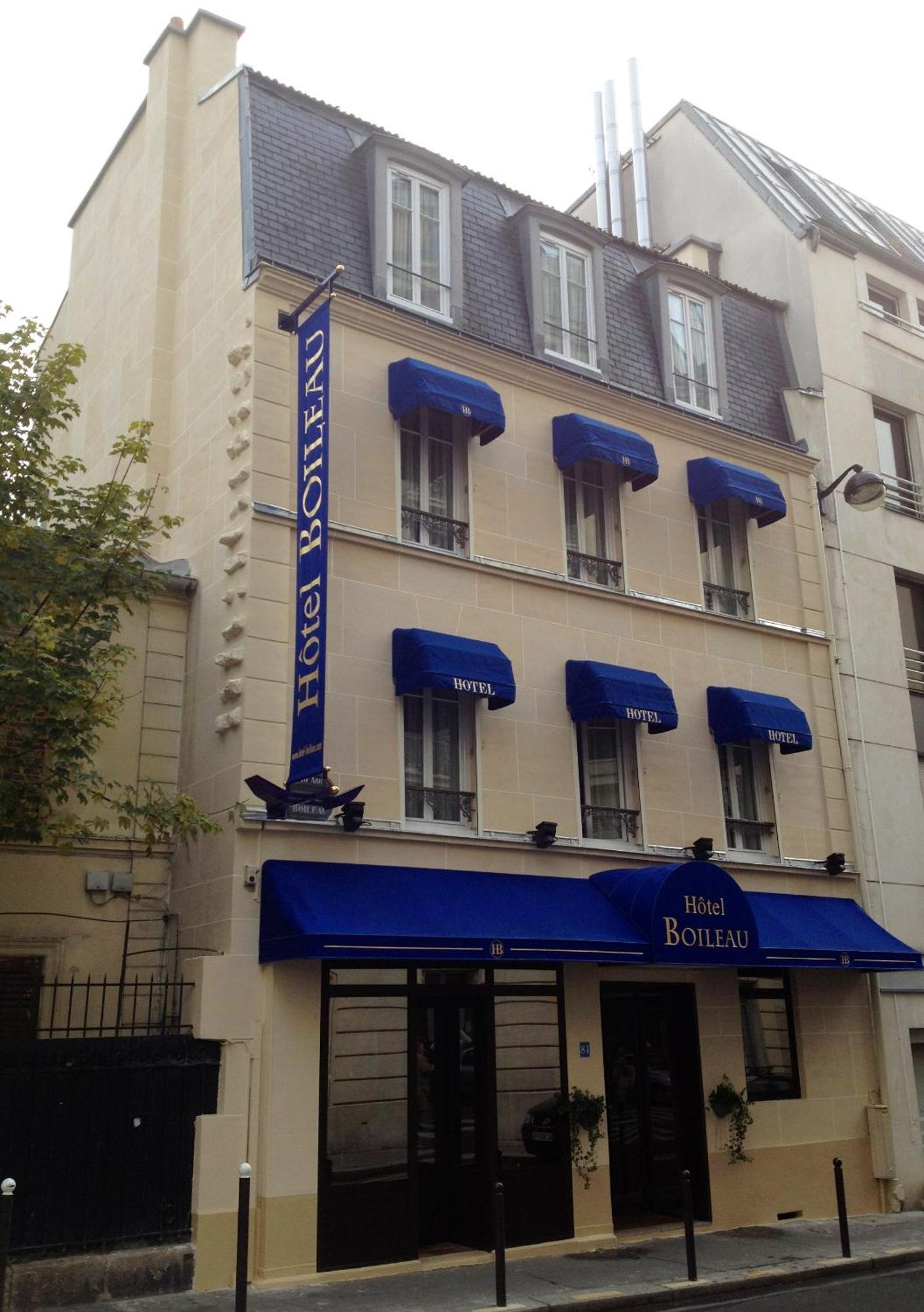 Hotel Boileau Párizs Kültér fotó