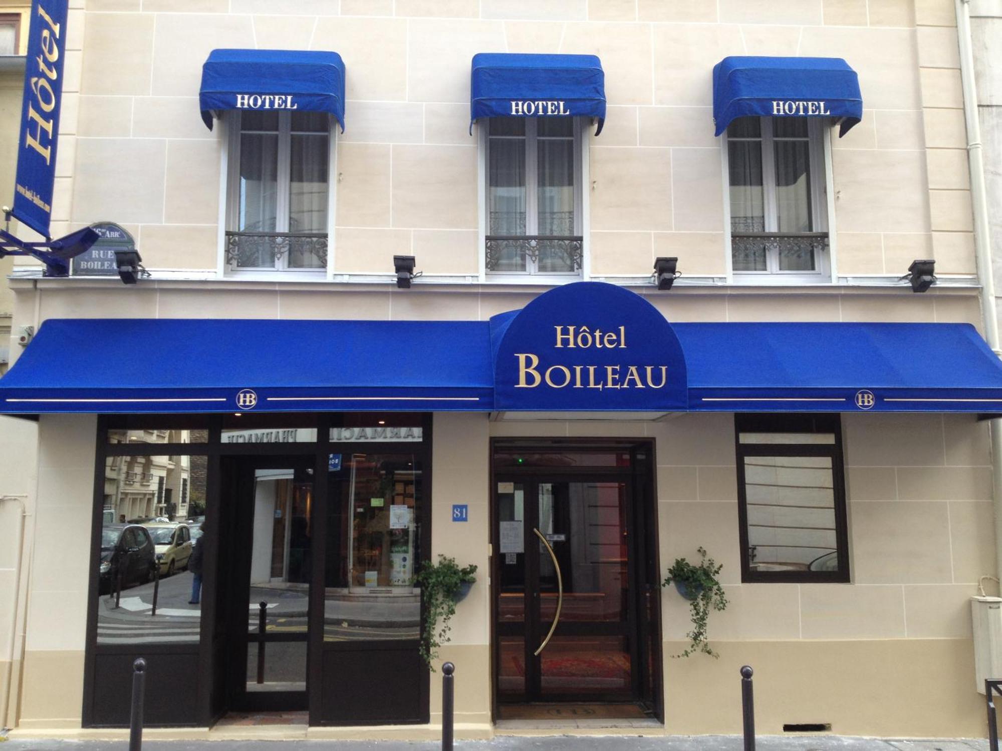 Hotel Boileau Párizs Kültér fotó