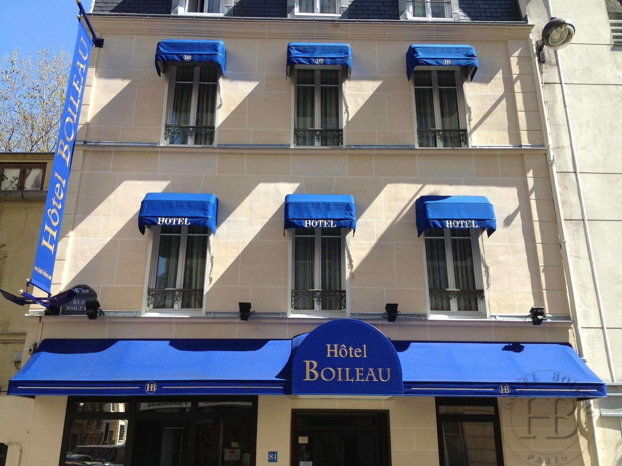 Hotel Boileau Párizs Kültér fotó